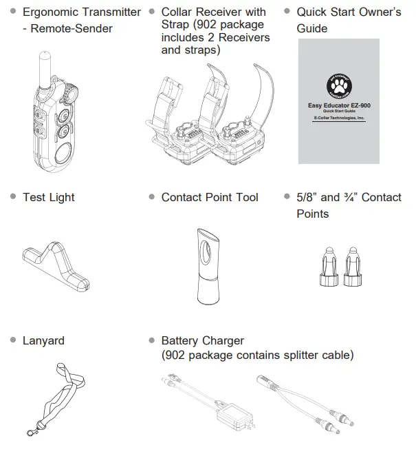 Educator EZ-900 Remote Waterproof Dog Trainer-1