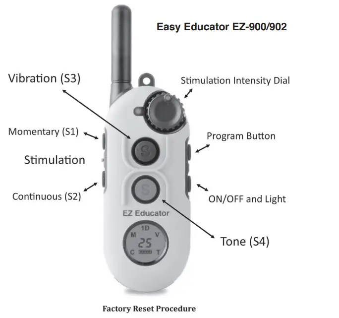 Educator EZ-900 Remote Waterproof Dog Trainer-7