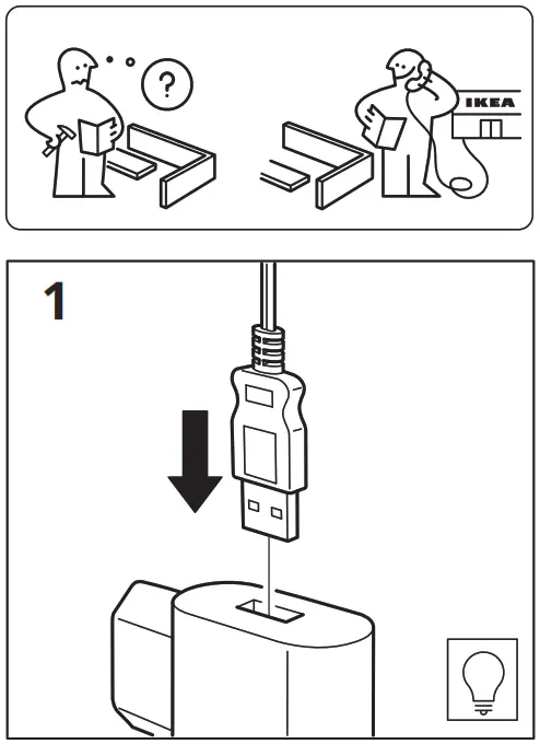 IKEA 50502508 Strala LED Light - FIG 1