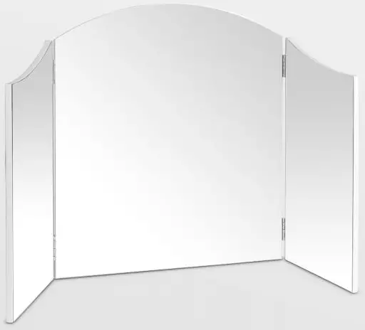 VonHaus 4000081 Classic Trifold Mirror