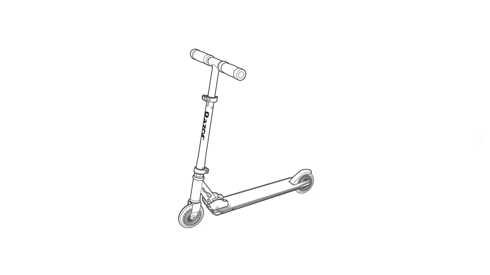 Razor A125 Anodized Kick Scooter For Kids User Manual