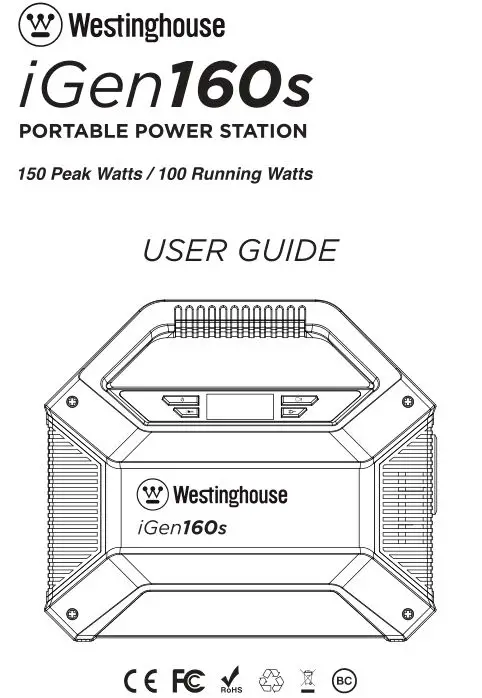 iGen160S Portable Power Station User Manual