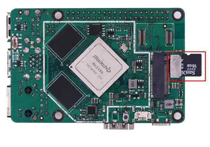 radxa RS114B-D2_V1.4UFL Rock 4B 2GB 8x1.8GHz Single Board Computer 6