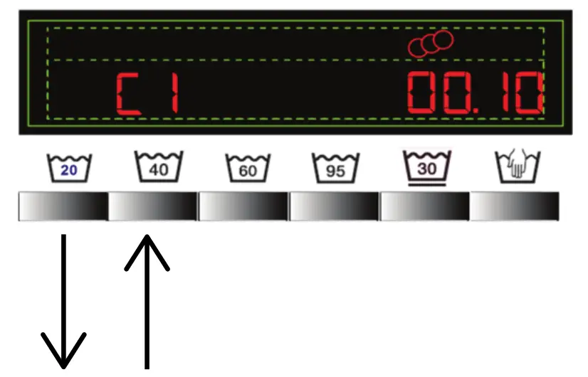 Electrolux WE170PP Washing Machine C1 are