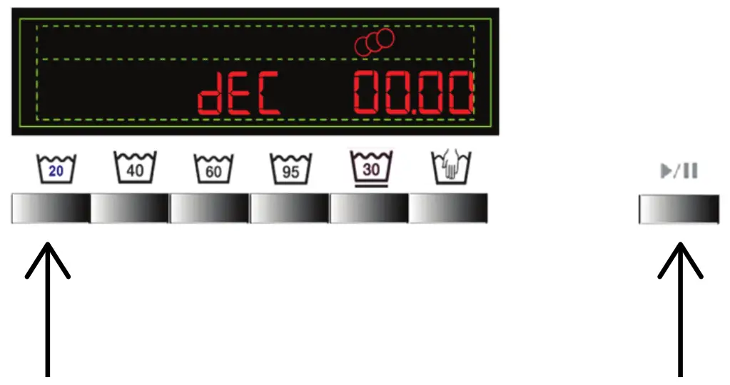 Electrolux WE170PP Washing Machine automatically