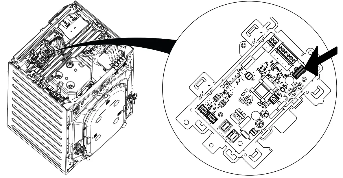 Electrolux WE170PP Washing Machine marked