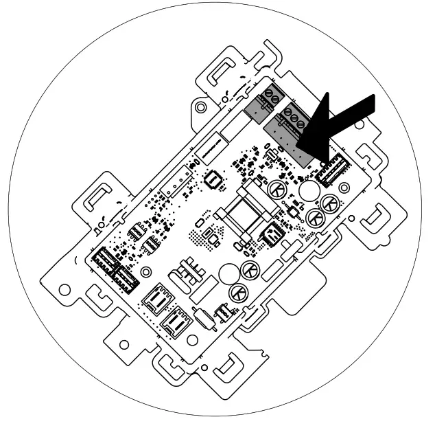 Electrolux WE170PP Washing Machine satelite board2