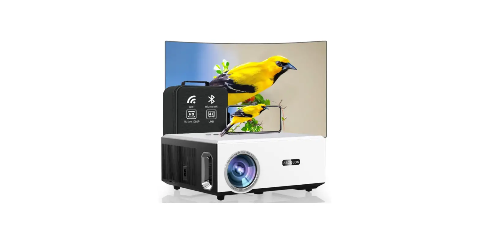 Aboolon P6 4k Projector With Wifi And Bluetooth Instruction Manual
