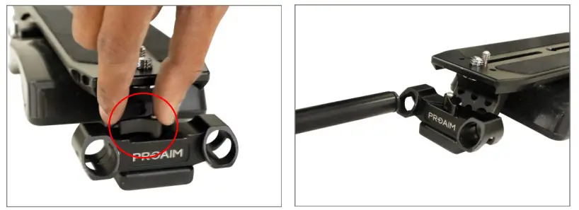 PROAIM SR SBP 01 Quantum Shoulder Rig w VCT Mount-fig4