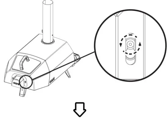 FIG 8 Remove the back draft defender plate