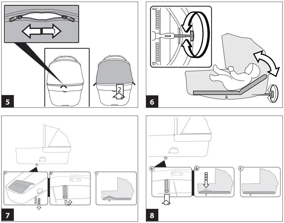 PegPerego culla grande Strollers Veloce - fig 1