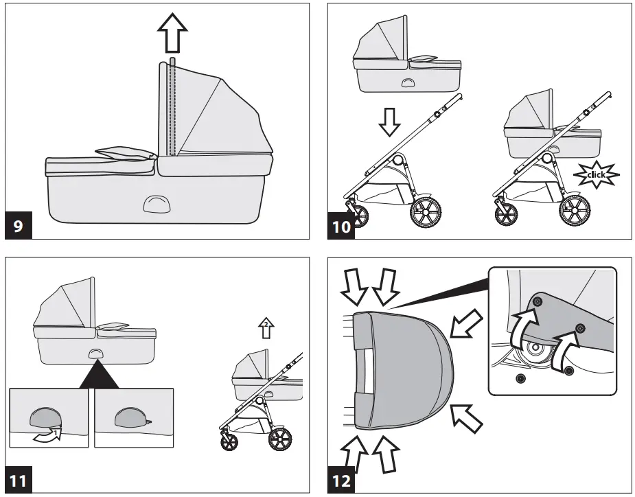 PegPerego culla grande Strollers Veloce - fig 2