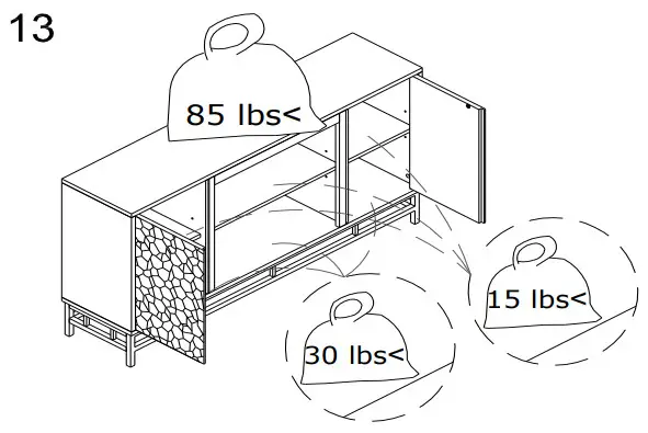 Southern ENTERPRISES HD053752 Berramy 54.25 in. Smart Electric Fireplace in Gray - 13