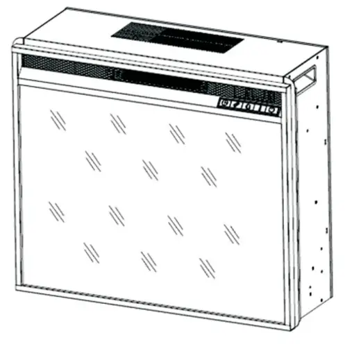 Southern ENTERPRISES HD053752 Berramy 54.25 in. Smart Electric Fireplace in Gray - 14