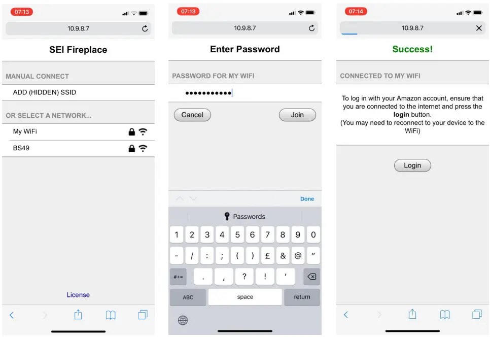 Southern ENTERPRISES HD053752 Berramy 54.25 in. Smart Electric Fireplace in Gray - 20