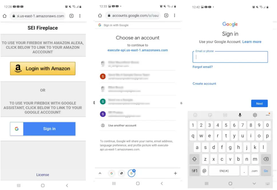 Southern ENTERPRISES HD053752 Berramy 54.25 in. Smart Electric Fireplace in Gray - 26