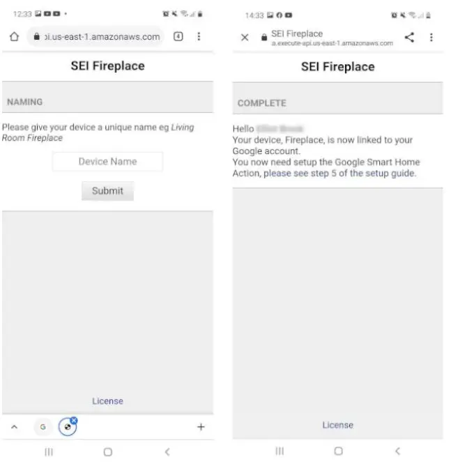 Southern ENTERPRISES HD053752 Berramy 54.25 in. Smart Electric Fireplace in Gray - 27