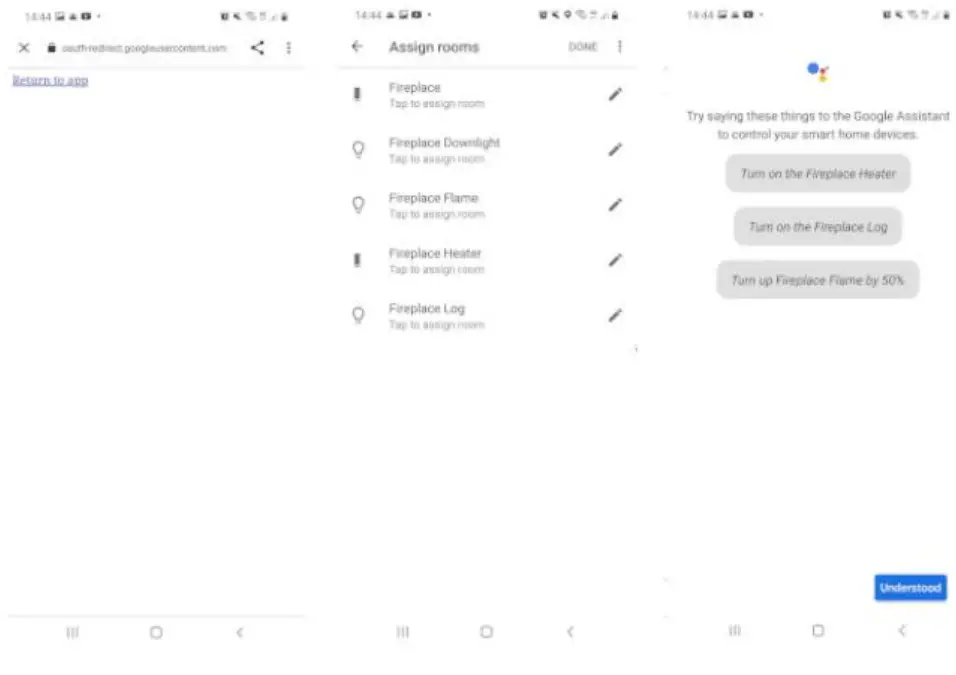 Southern ENTERPRISES HD053752 Berramy 54.25 in. Smart Electric Fireplace in Gray - 30