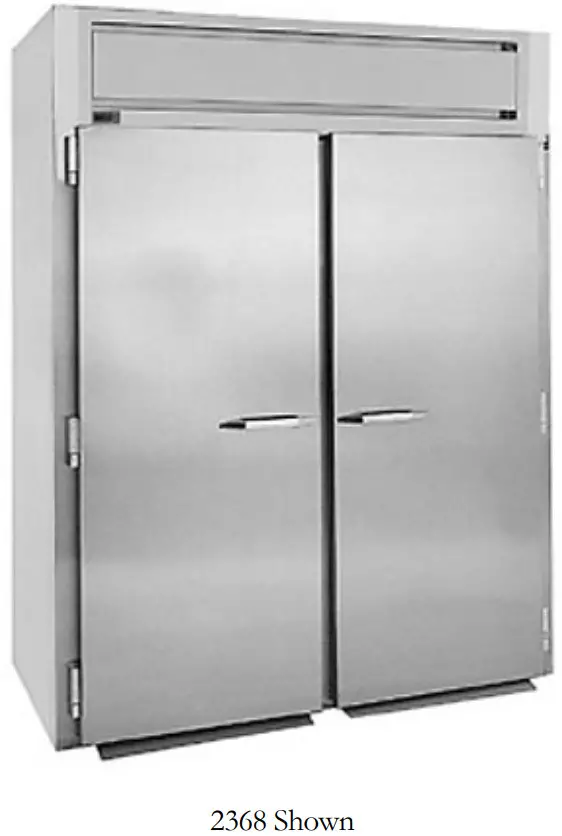 randell 2300, 2400 Series Heated Reach Ins - Figure 1