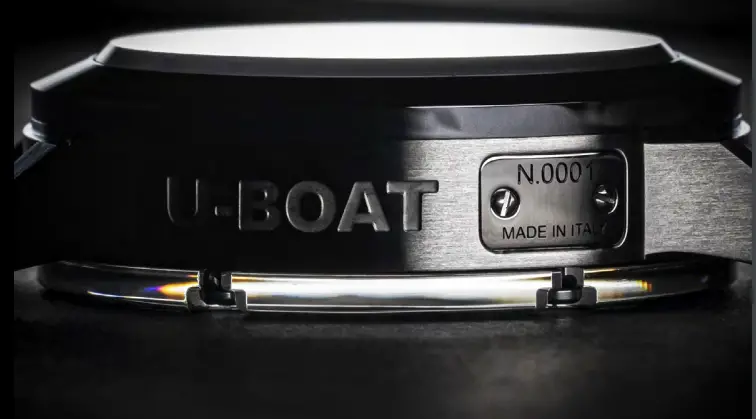 U BOAT Classic 42mm Tungsteno Beige