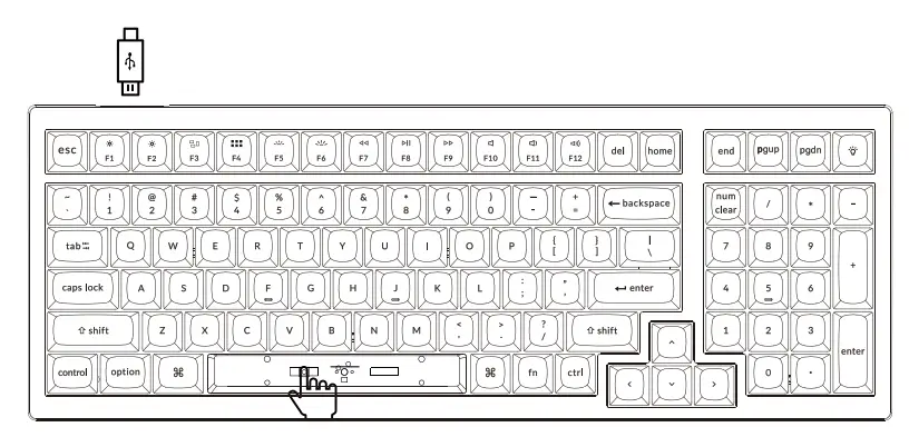 Keychron V5 Non Knob Version Keyboard - fig 4