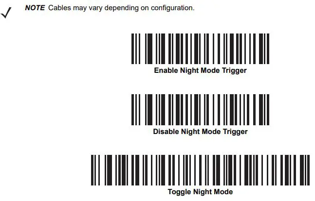 ZEBRA DS8178 Series Cordless Handheld Scanner Kit User Guide - Night Mode with Vibrate