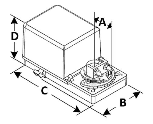 neptronic Bt200 B Series Line Voltage Actuators - Fig