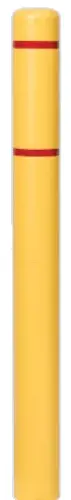 BC452YR 4 Inch BollardGard Reflective Bollard Covers