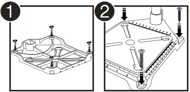 MILESCRAFT 1097 Tool Stand Drill Press for Rotary Tools - FIg1