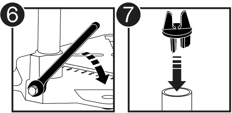MILESCRAFT 1097 Tool Stand Drill Press for Rotary Tools - FIg3