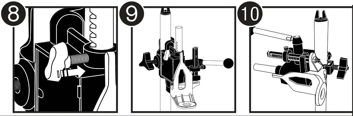 MILESCRAFT 1097 Tool Stand Drill Press for Rotary Tools - FIg4