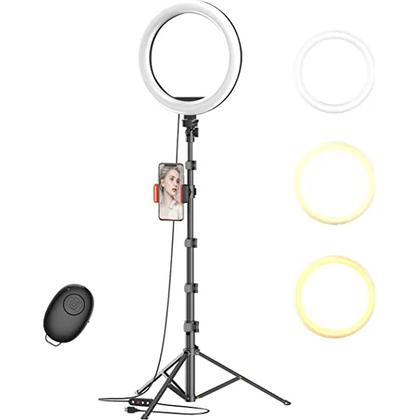 MERRICK-LIBRARY-Ring-Light-with-Tripod-Selfie-product-image