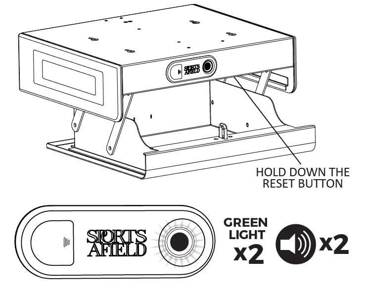 SPORTS AFIELD SA-HD5-BIO Drop Action Biometric Security Vault 19