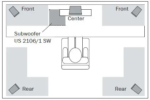 Teufel US 2106-1 SW Active Subwoofer-6