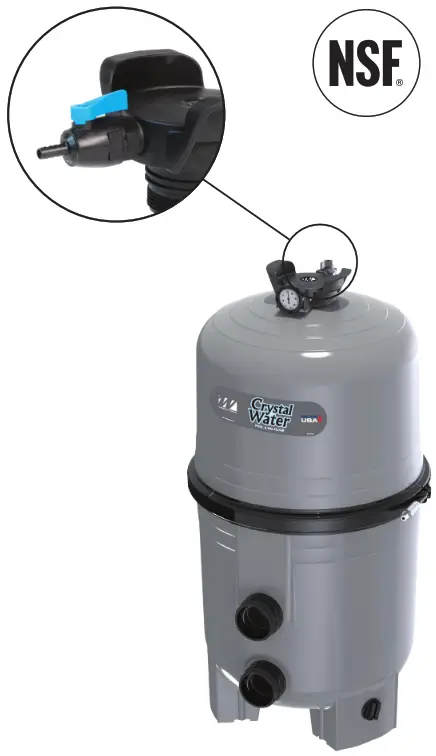 waterway 001501 Crystal Water Cartridge Filter - Figure 1