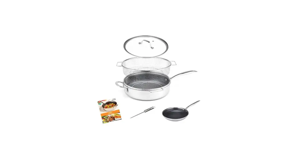 Livington Titan Series Coated Stainless Steel Pan User Manual