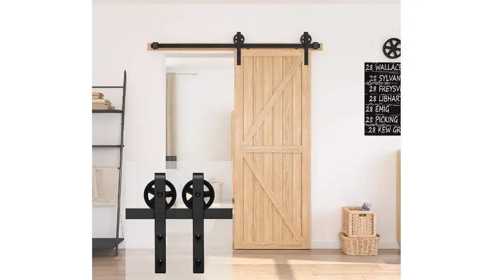 The Home Depot Mvgczkh I-shaped Sliding Barn Door Track And Hardware Kit Instruction Manual