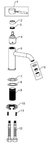 better bathrooms Arissa Mini, Mono Basin Mixer Tap 1