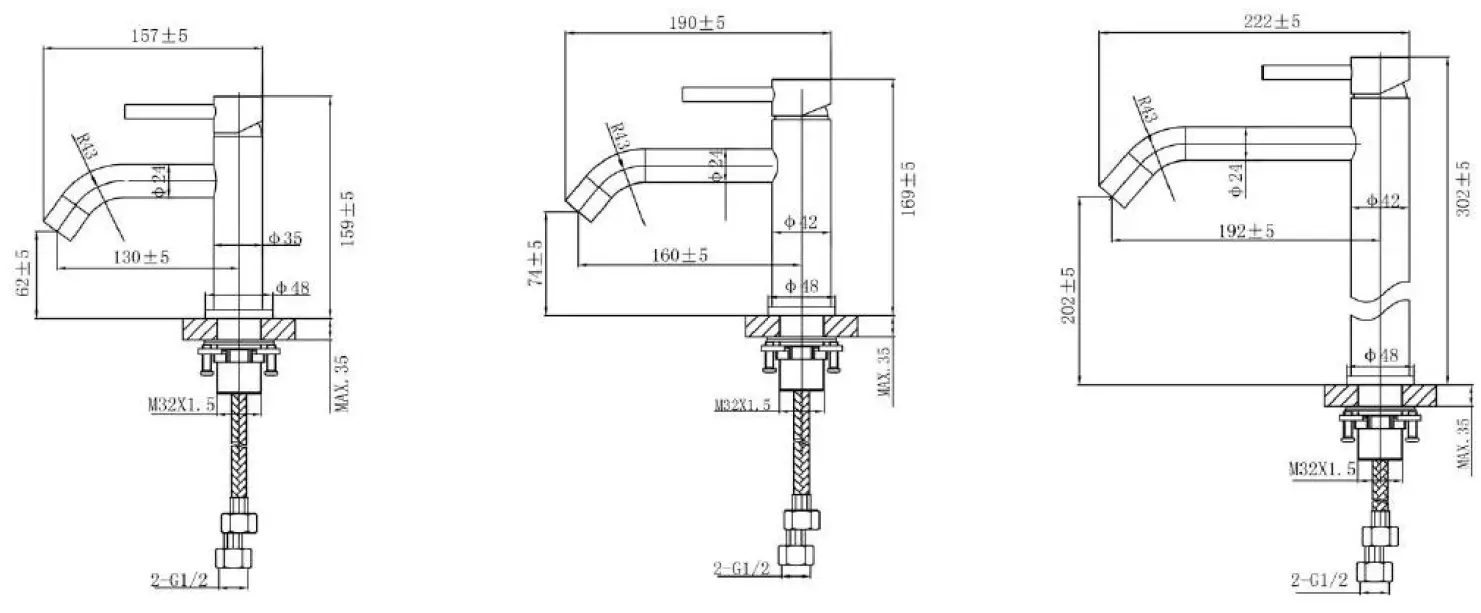 better bathrooms Arissa Mini, Mono Basin Mixer Tap 4