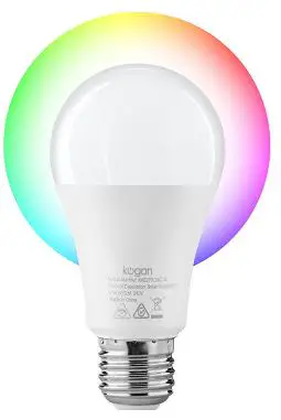 kogan-KAE27RGBC1B-Smarterhome-10W-Colour-and-Warm-Cool-White-Smart-Bulb-PRODUCT