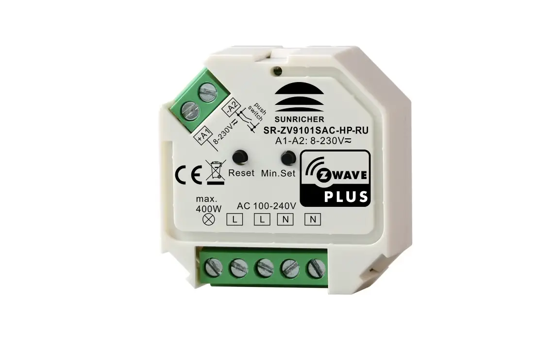 Sunricher In-wall Dimmer Sr-zv9101sac-hp-us Manual