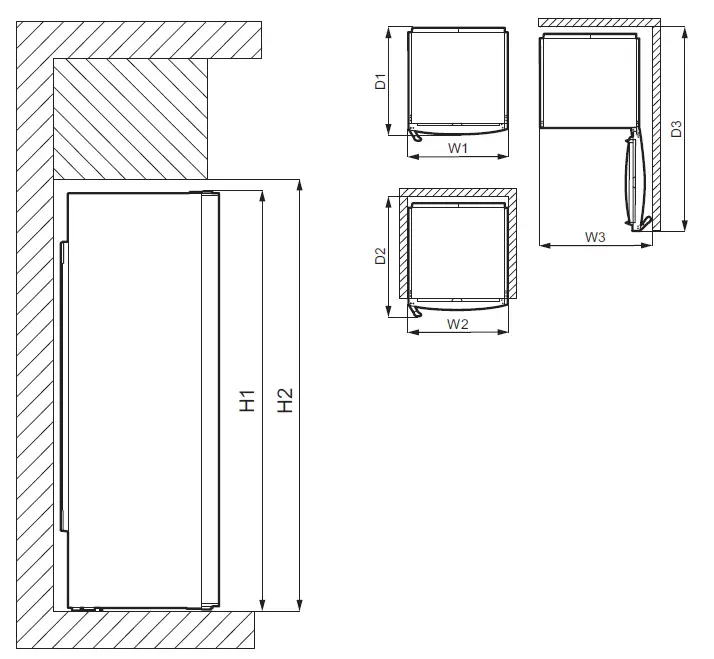Electrolux-KUT5NF26W-Freestanding-NoFrost-Freezer-fig-1