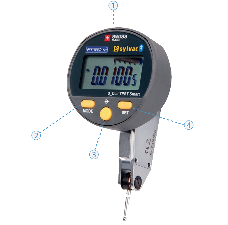 motionics BTTI-777 Bluetooth Test Indicator