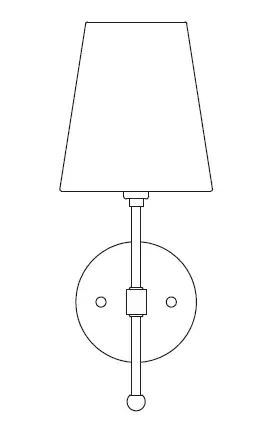 Signature Hardware 440743 Beatty 6-in W 1-Light Polished Nickel Modern-01