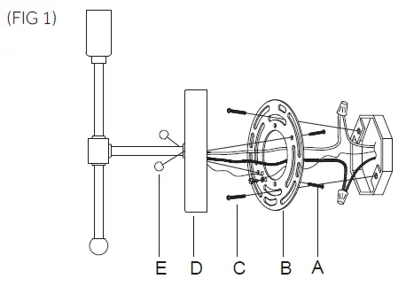 Signature Hardware 440743 Beatty 6-in W 1-Light Polished Nickel Modern-02