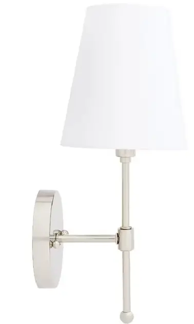 Signature Hardware 440743 Beatty 6-in W 1-Light Polished Nickel Modern-PRODUCT-IMAGE