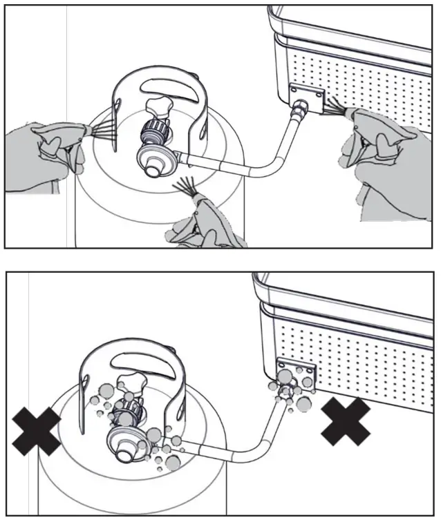 NEXGRILL 820-0063 3-Burner Portable Propane Gas Grill - Fig 10