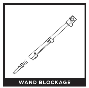 WAND BLOCKAGE