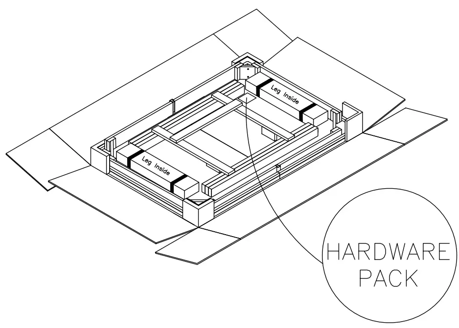 ASHLEY D59435 Ralene Dining Extension Table - fig 2