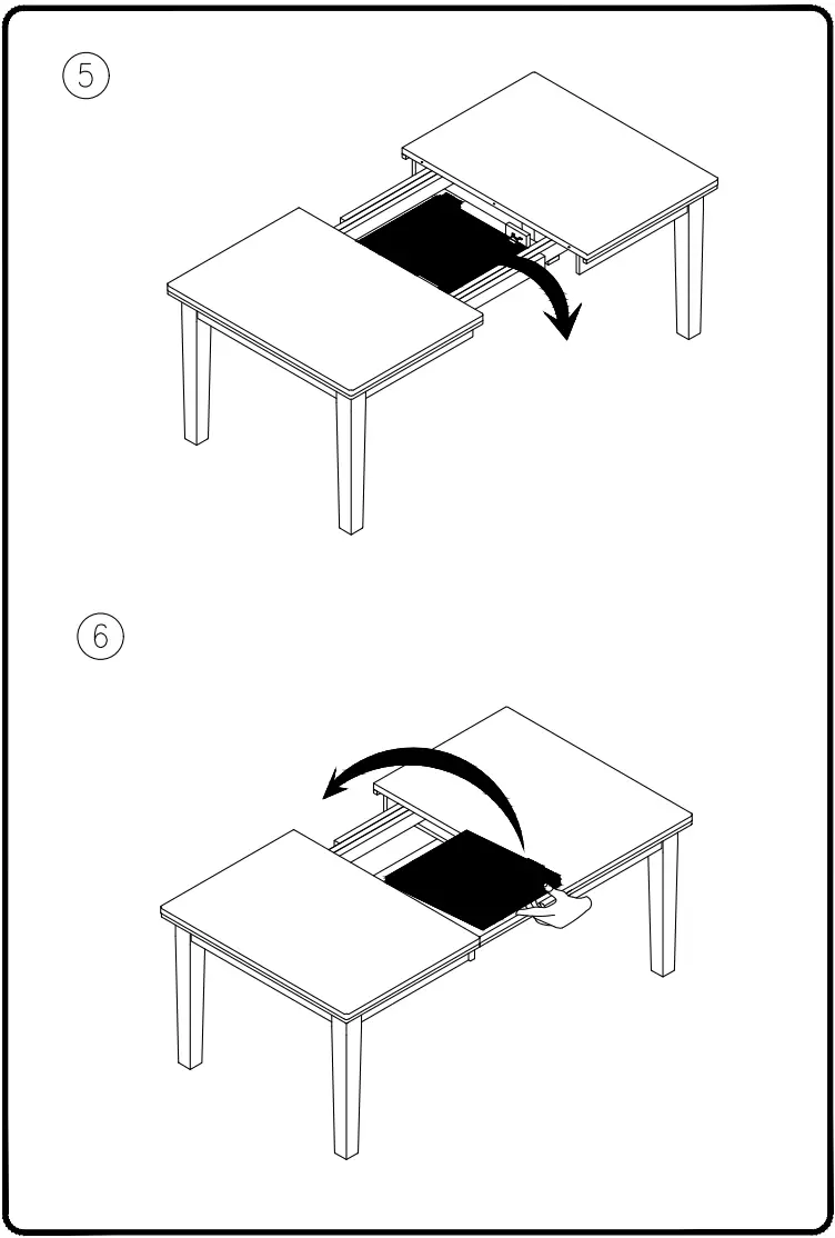 ASHLEY D59435 Ralene Dining Extension Table - fig 6